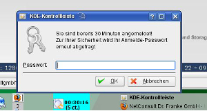 Passwordabfrage